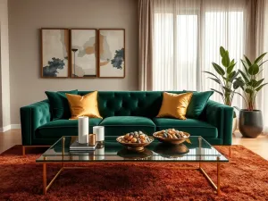 Co to znaczy glamour? Odkryj tajemnice stylu glamour w aranżacji wnętrz