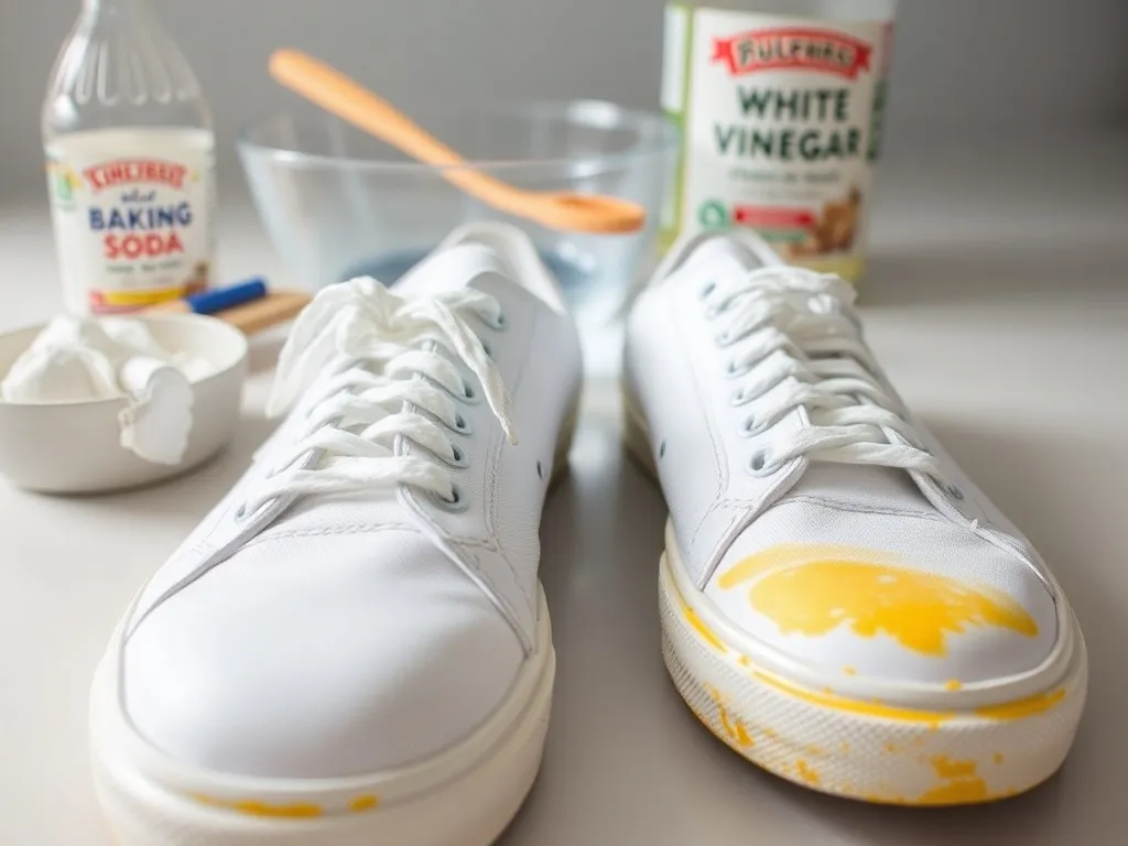 Jak wyczyścić białe buty, które zżółkły? Sprawdzone metody!