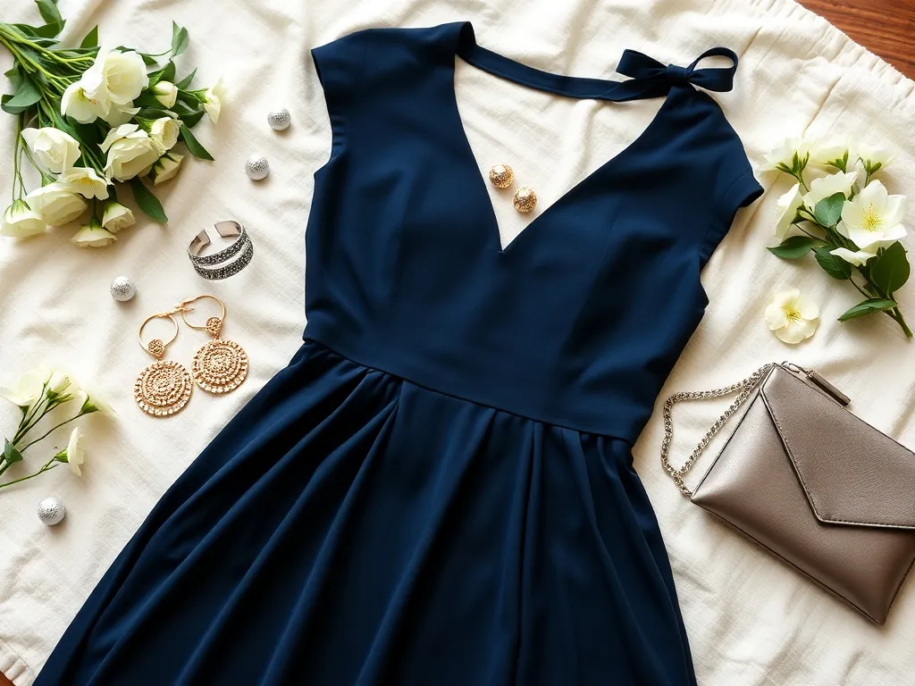 Jakie dodatki do granatowej sukienki? Oto nasze najlepsze propozycje!