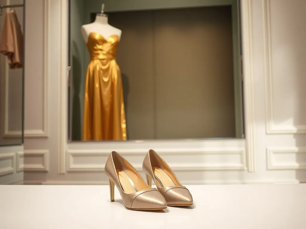 Jakie buty do złotej sukienki: idealne połączenia na każdą okazję