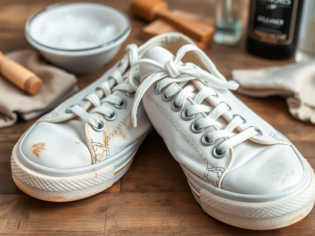 Jak czyścić białe buty materiałowe? Sprawdzone metody i porady