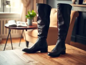Kozaki przed kolano stylizacje: jak nosić je w modny sposób?