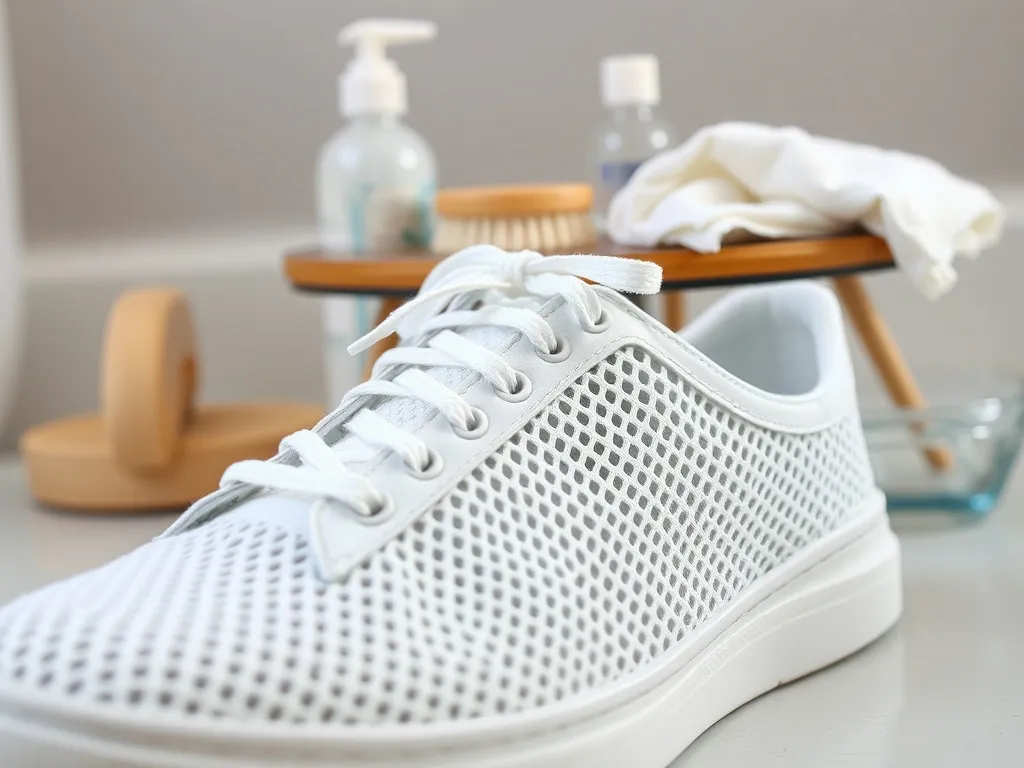 Jak wyczyścić białe buty z siatki? Sprawdzone metody i porady