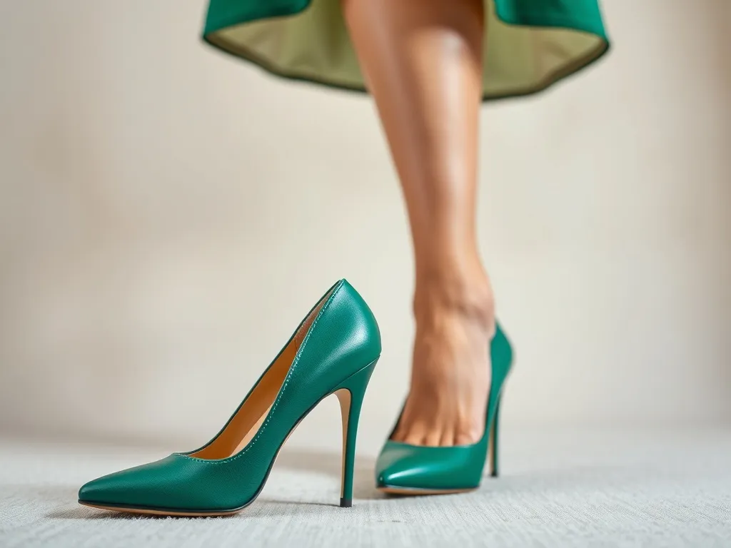 Jakie buty do sukienki butelkowa zieleń? Oto nasze propozycje!